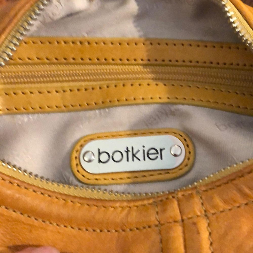 Authentic Mustard Yellow Botkier Shoulder Bag - Picture 2 of 7